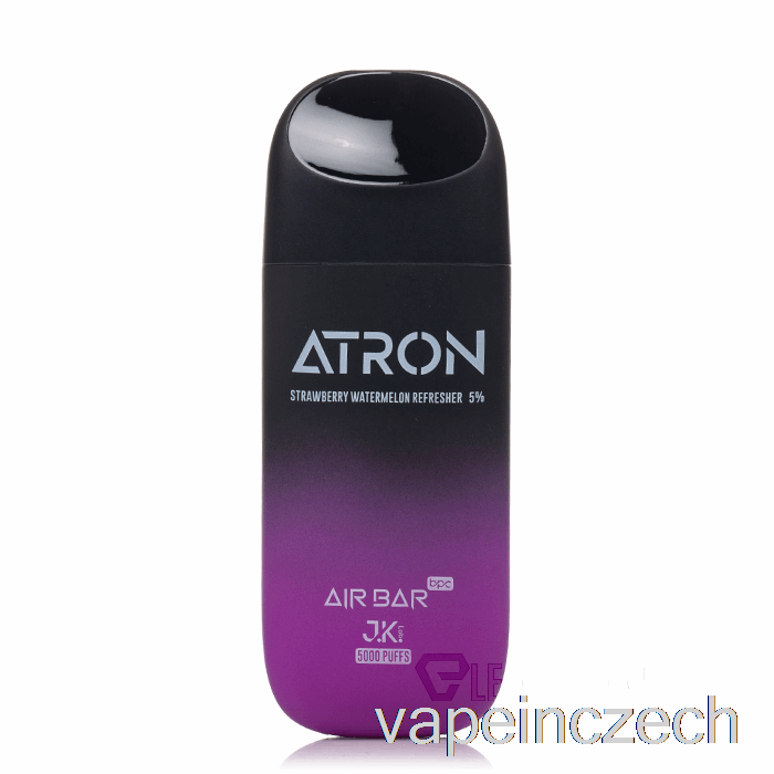 Air Bar Atron 5000 Jednorázový Osvěžující Vape S Jahodovým Melounem Bez Nikotinu
